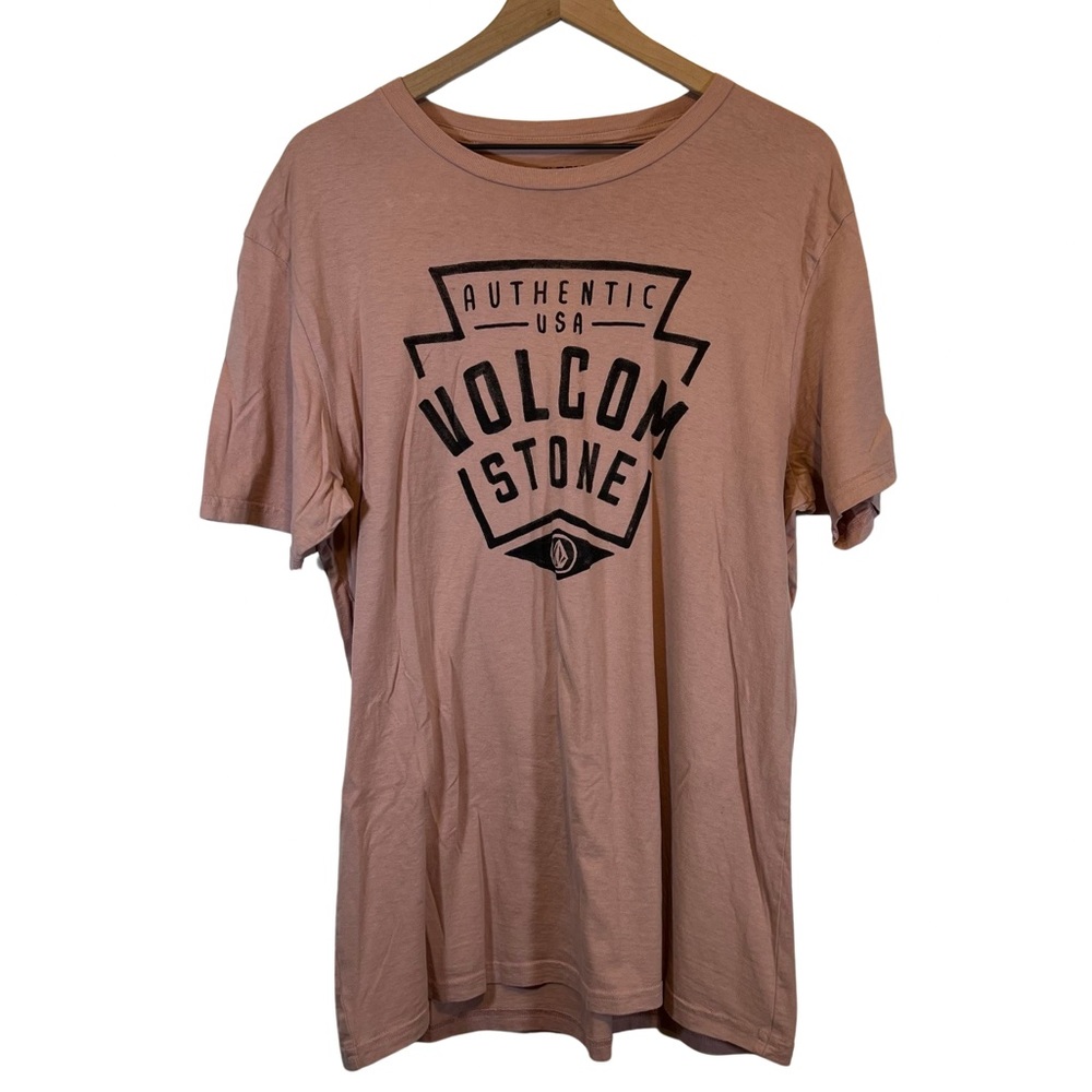 Men’s Volcom Stone Pink Super Soft Surf Shirt in an XL Extra Large